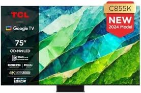 TCL 75 Inches Mini-LED QLED 4K Smart TV